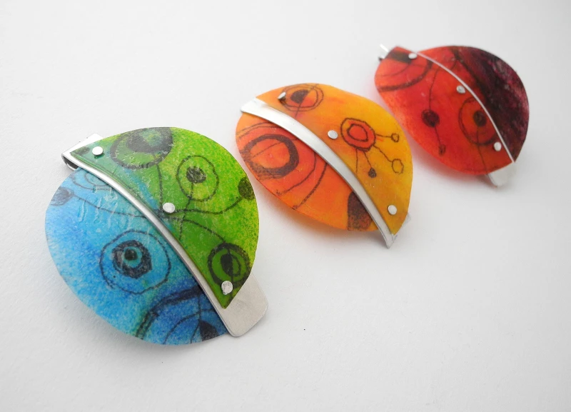 Inspired by Miro Brooches and Pendants