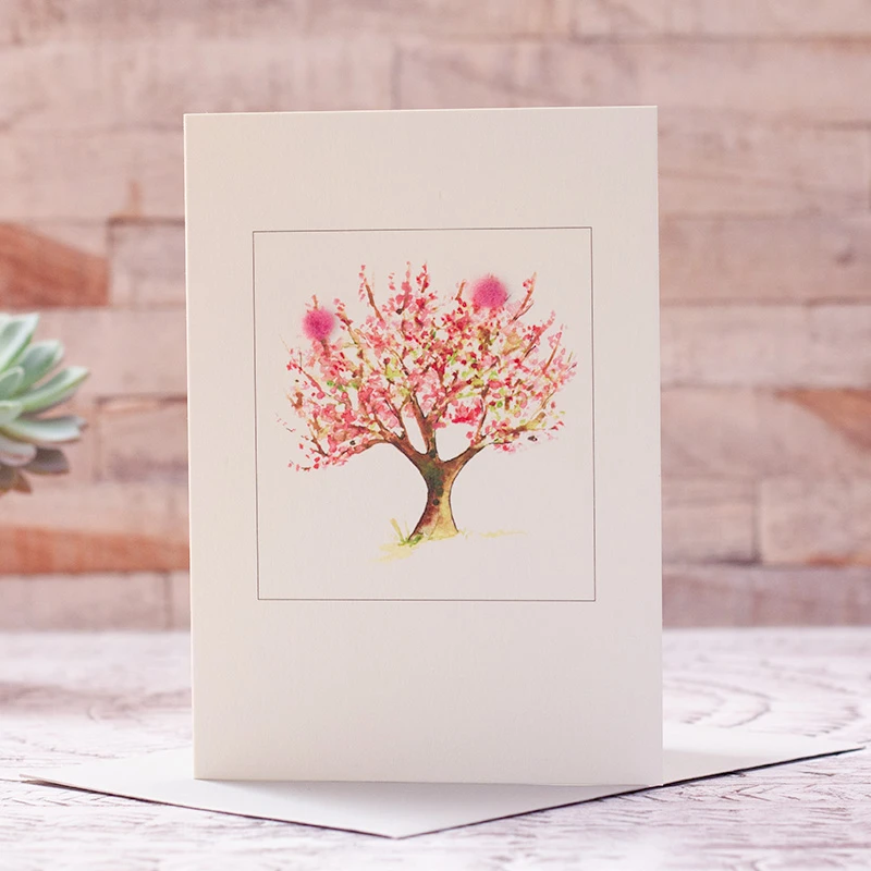 P57 Apple Blossom card