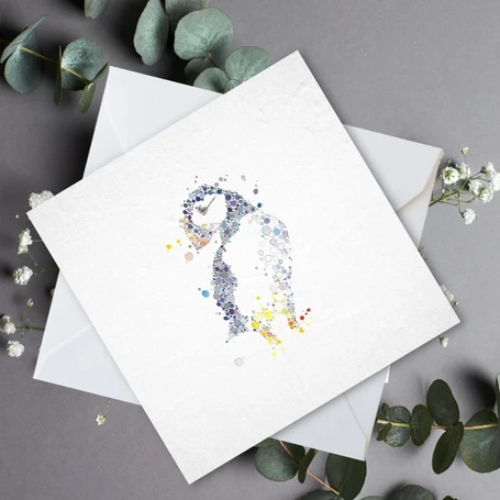 Watercolour Puffin Greeting Cards